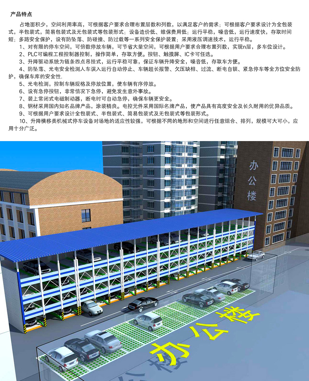 四川成都PSH多層升降橫移立體車庫(kù)工作原理.jpg